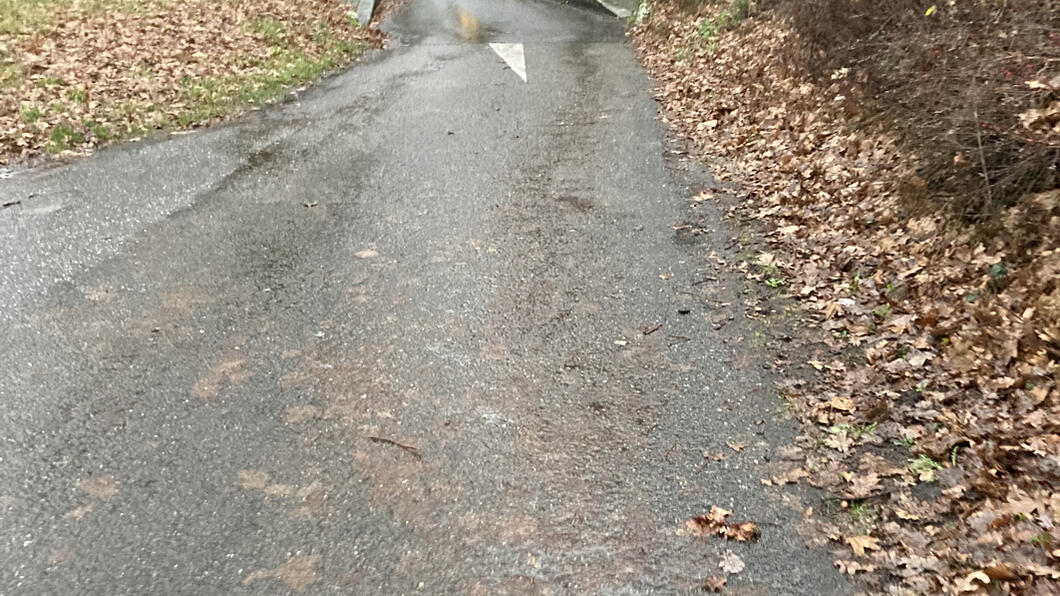 gevaarlijke fietstunnel