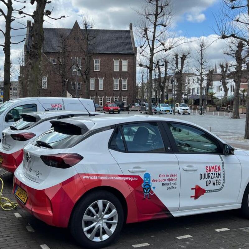 Deelauto's samen duurzaam op weg